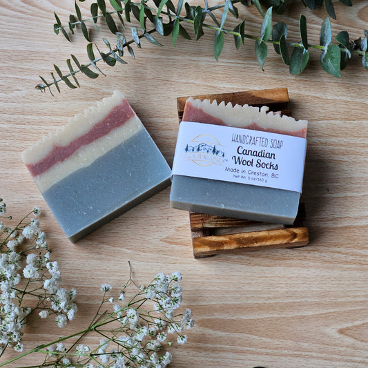 Canadian Wool Socks Soap Bar - GOODLAND™